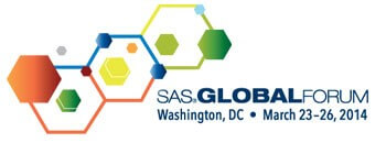SAS Global Forum 2014 logo